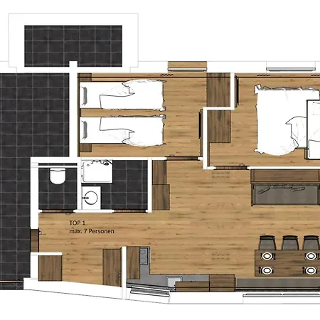 度假居 Sonnenhaus 弗希安德格洛可尼